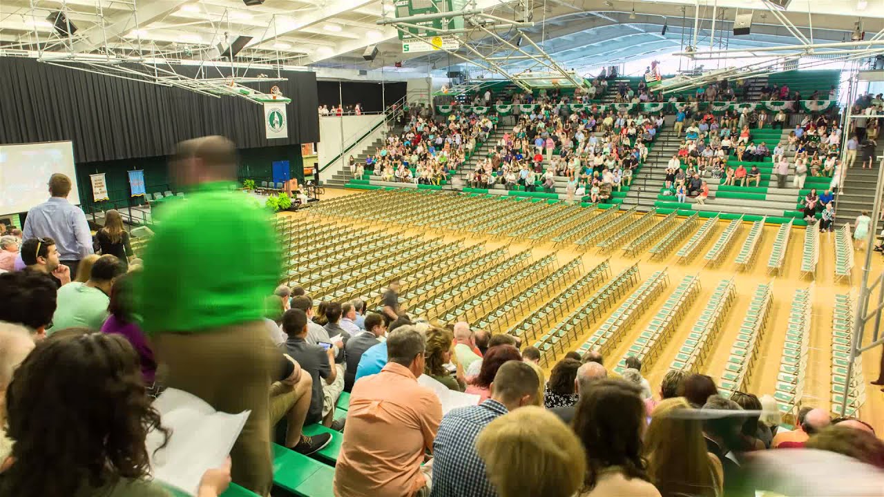Slippery Rock University Commencement Time Lapse YouTube
