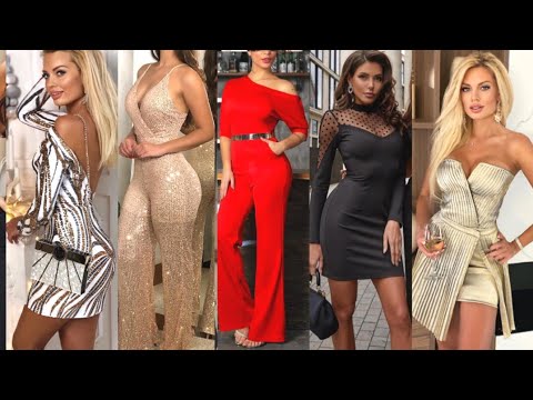 OUTFITS FIESTAS 2020 MODERNOS Y HERMOSOS ROPA DE FIESTA MUJER LOOKS DE MODA