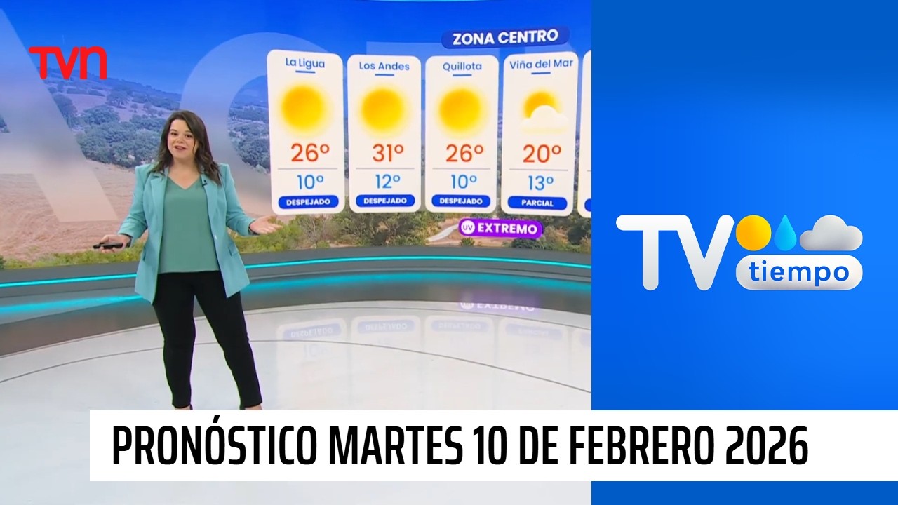 Pronóstico del tiempo: Martes 10 de febrero 2026 | TV Tiempo