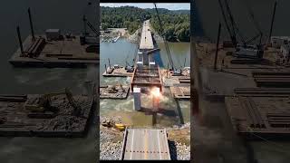 Massive Bridge Replacement Timelapse You Have to See! π