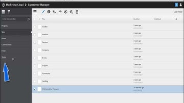 Using packages in Adobe Experience Manager