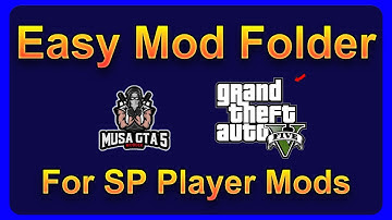 How to install Easy Mod Folder for SP Player in Gta 5 | GTA 5 PC Mods 2023 | Musa Gta 5 Modder