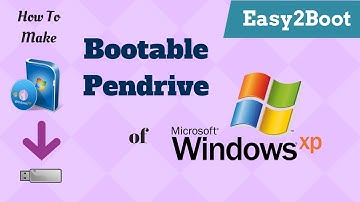 Windows XP Bootable usb | How to Create Bootable Pendrive of Windows xp | Easy2Boot tutorial