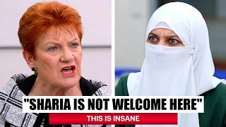 Islamist Student Throws TANTRUM After Being HUMILIATED by Pauline Hanson