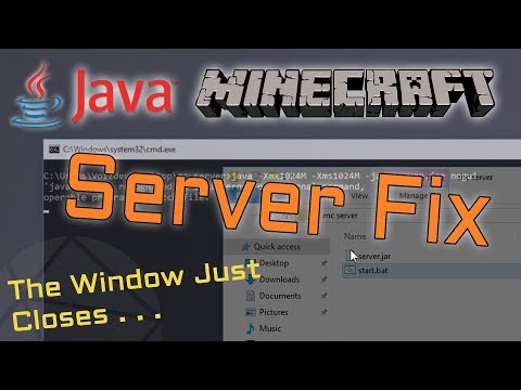 How To Fix Not Being Able To Start Your Minecraft Server (Installing 64-bit Java For Minecraft)