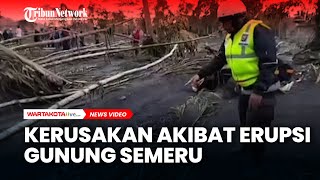 Laporan Situasi Terkini Erupsi Gunung Semeru di Lumajang