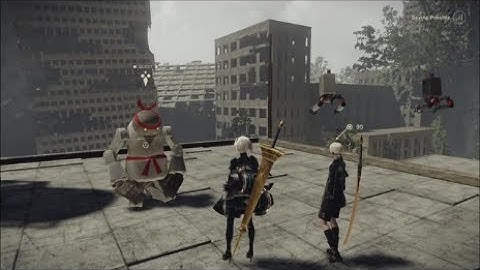 NieR Automata - Side Quest: Robo Dojo... Red Belt