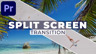 Slice - Split Screen Transition (Film Impact style) - Premiere Pro tutorial - NO PLUGINS