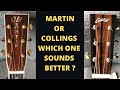 New 2021 martin or collings shootout guitar review
