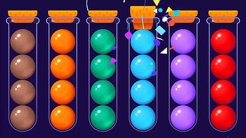 Ball game level 1071- 1080 | Ball Sort puzzle