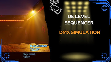 DMX Lighting using Unreal Engine | Gearbox Intro music theme | DMX Portfolio| Set Design