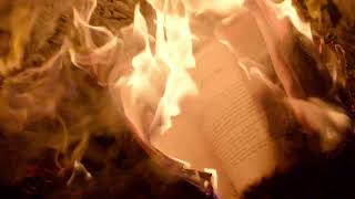Burning book - 4K Stock Videos | Free stock footage - No Copyright | All Video Free