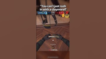Claymore Rush 💯 #rainbowsixsiege #r6 #r6siege #r6memes #siege