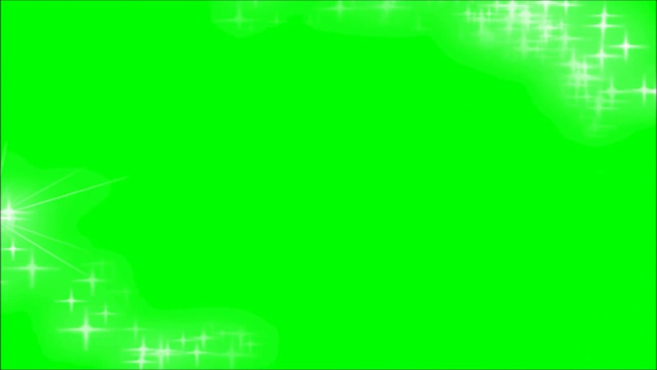 Free Green Screen Sparkle Animation Glitter Shine Lights Footage Effect Youtube