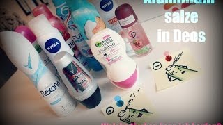 Aluminiumsalze In Deos Welche Marken Kann Ich Kaufen Carina Melina Youtube