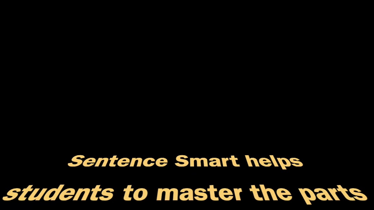 Sentence Smart Demo YouTube