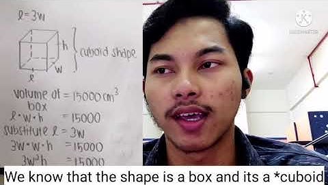 Video Assignment MAT183 | Application of Differentiation ( applied maximum and minimum )