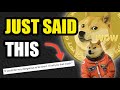 BILLIONAIRE ANALYST SAID THIS ABOUT DOGECOIN...
