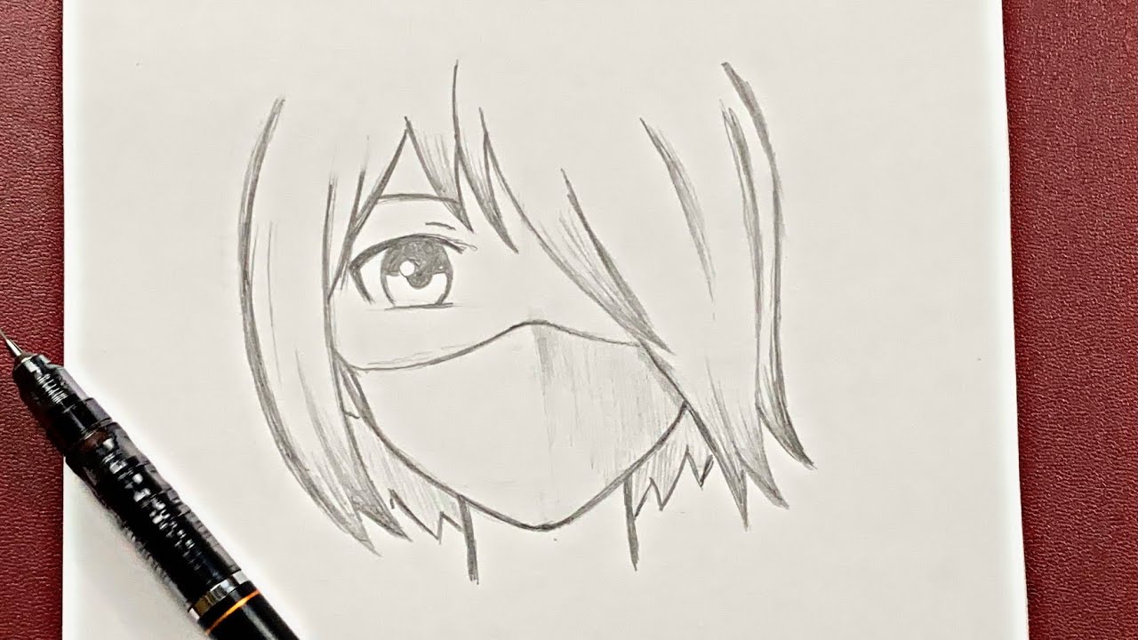 Easy anime drawing how to draw anime girl easy step-by-step 