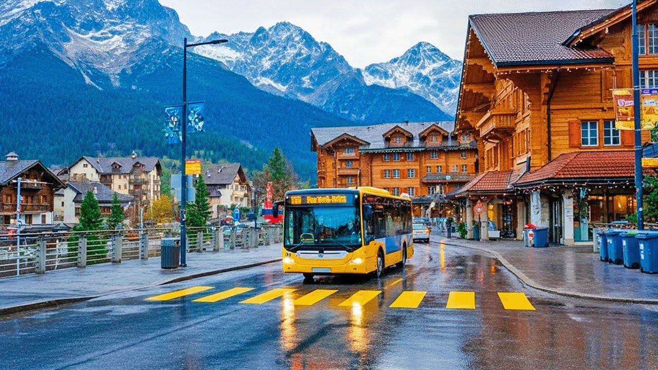 Zurich 8K | Explore Switzerland’s Most Livable City, Old Town & Crystal Lake Views