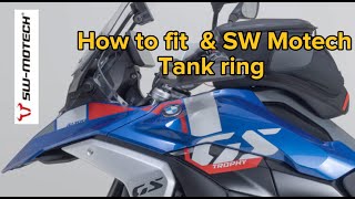 How to fitt Bmw Gs 1300 Sw motech Tank ring ! do you need a new one if you have the one for the 1250