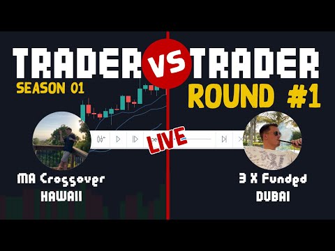3x Funded Trader vs MA Crossover Trader in Trader vs Trader – Forex Trading Comp –  S01E03, Round 1