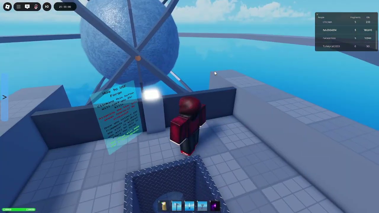 tutorial on how to get every stone and all the forge weapons