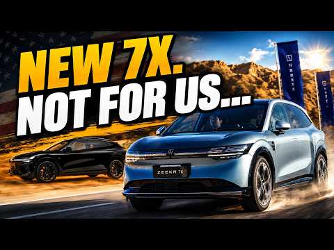 Zeekr Just Updated the 7X Again — Here's Why Australia Won't See It Until 2027