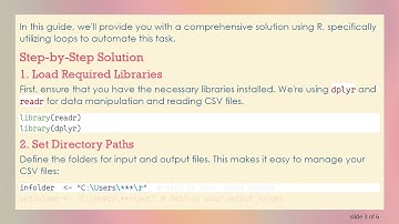How to Add an Id Column to Multiple CSV Files in R Using a Loop
