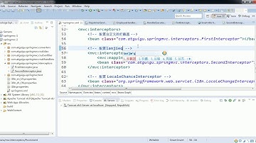 49  尚硅谷 佟刚 SpringMVC 拦截器的配置