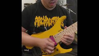 i need to play a solo after PHIL TOUGAS??? #metal #shredguitar #guitar #headlessguitar #guitarsolo