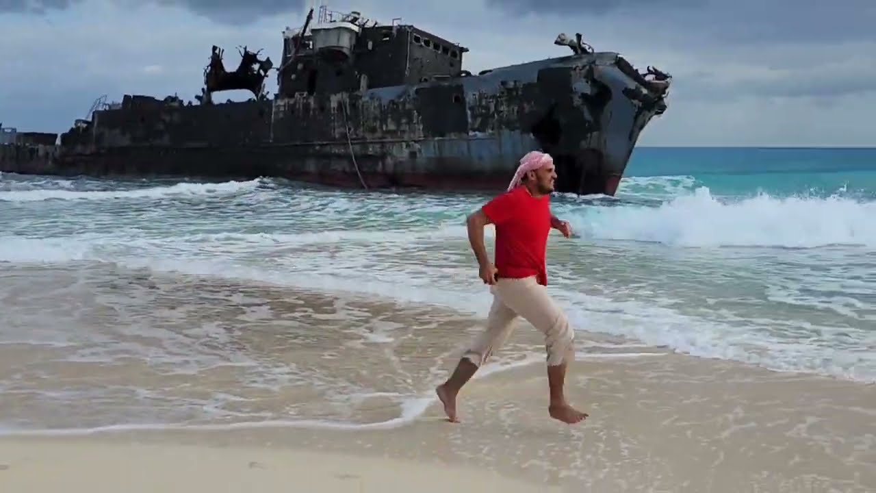 مكان المركب الغرقانه