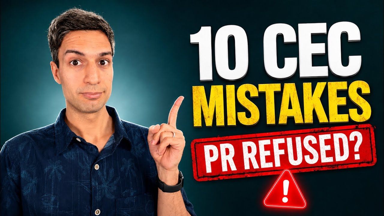 Canadian Experience Class: 10 Mistakes That Can Get Your PR Refused — YouTube video