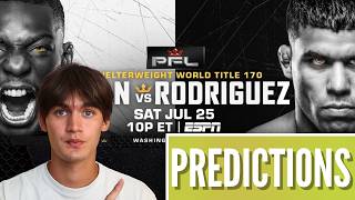 PFL JEAN VS. RODRIGUEZ NEW MAIN EVENT PREDICTION!
