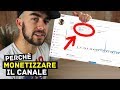 Monetizzare il canale YouTube | 4000 ore di visualizzazioni richieste