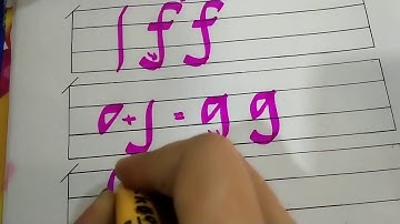 Calligraphy for Beginners Chapter 3- Italic Alphabets Lower Case Strokes (using Chisel-Cut Marker)