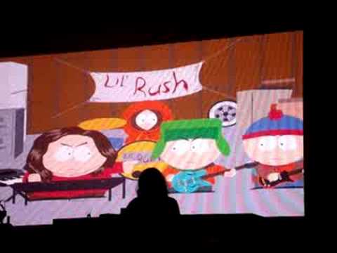 Rush Tom Sawyer South Park Intro Lil' Rush - Charlotte Jul 20 2008