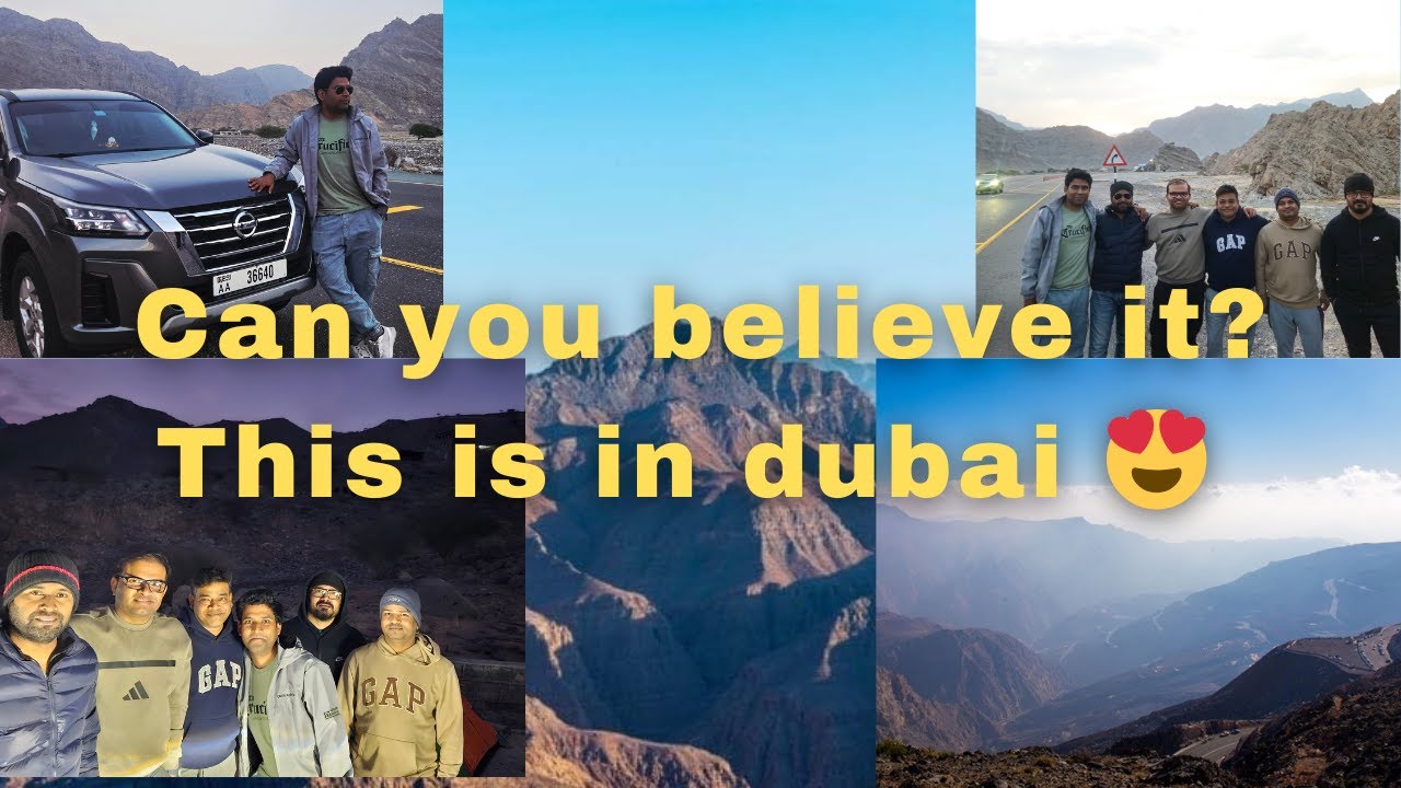 Ladakh Vibes in Dubai 🇦🇪❄️| Can You Believe This Is Dubai? 😍