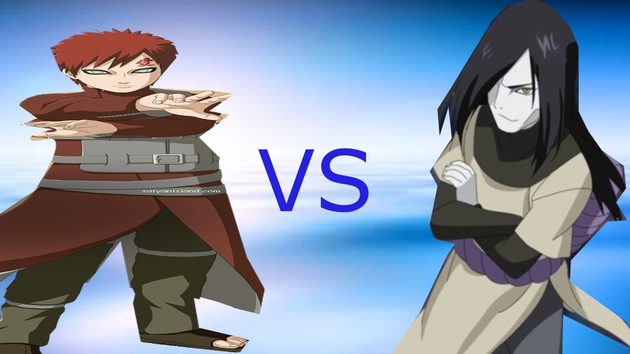 Gaara vs Orochimaru