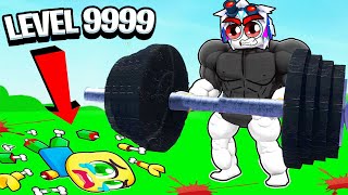 СТАЛ САМЫМ СИЛЬНЫМ КАЧКОМ ФИТНЕСА В РОБЛОКСЕ! ROBLOX Fitness Simulator 2