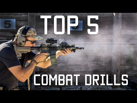 Top 5 Combat Drills | Special Forces Training | Tactical Rifleman