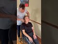 Wrist Flick Neck Adjustment #chiropracticadjustment #crack #asmr  #headacherelief