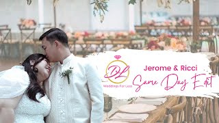 Jerome & Ricci | Same Day Edit❤️