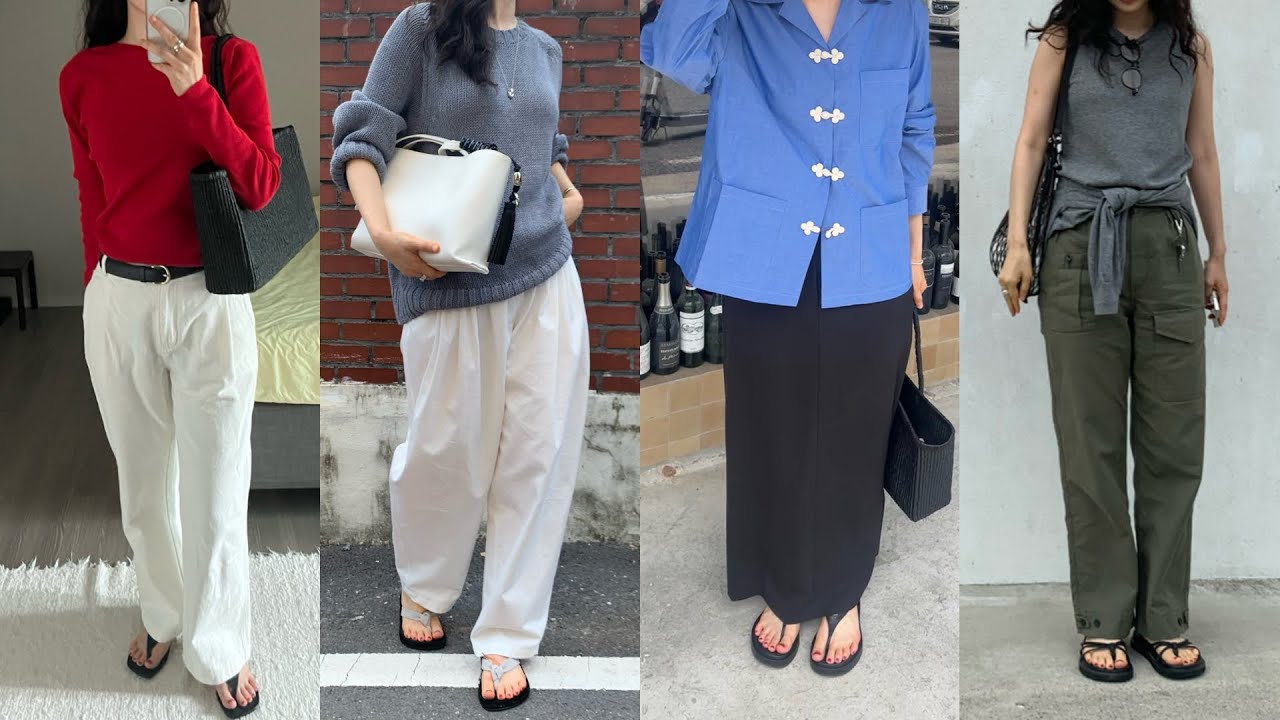 Vlog | 긴팔 러버의 여름코디 | Le17septembre | 낫띵리튼 | 문달 | 얼바닉30 | 르메르 네트백 | TTam 가방 | 더라이 | 하우투러브미 여름컬렉션