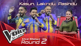 3 Brothers Dakkoth Padmawathi දකකත පදමවත Live Shows Round 02 The Voice Sri Lanka