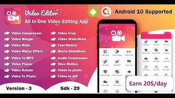 Video Editor Pro in android studio | Android Video Editor – All In One Video Editor App | With Admob