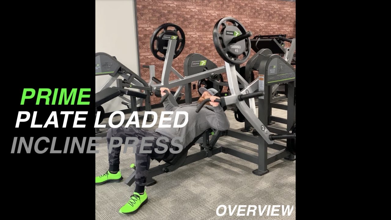 Prime Fitness Plate Loaded Lat Pulldown