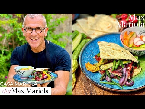 🔥 HOME MADE PIADINA (NO LARD❌ NO YEAST❌) Filled with CARPACCIO and VEGETABLES - Chef Max Mariola