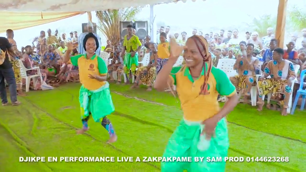 les machines de la danse de DJIKPE en live à ZAKPKPAME
