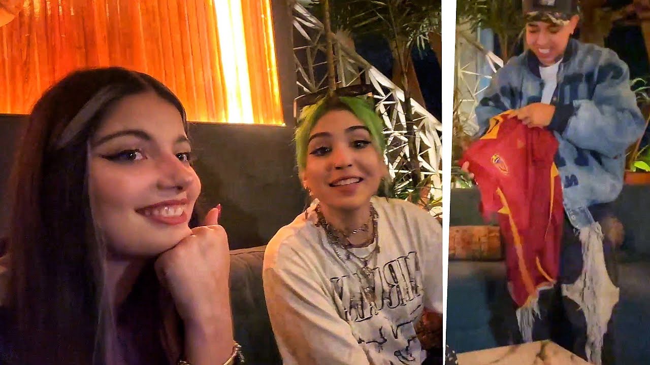 Feirlygab le regala la camiseta de Venezuela a Westcol | Girlofnox